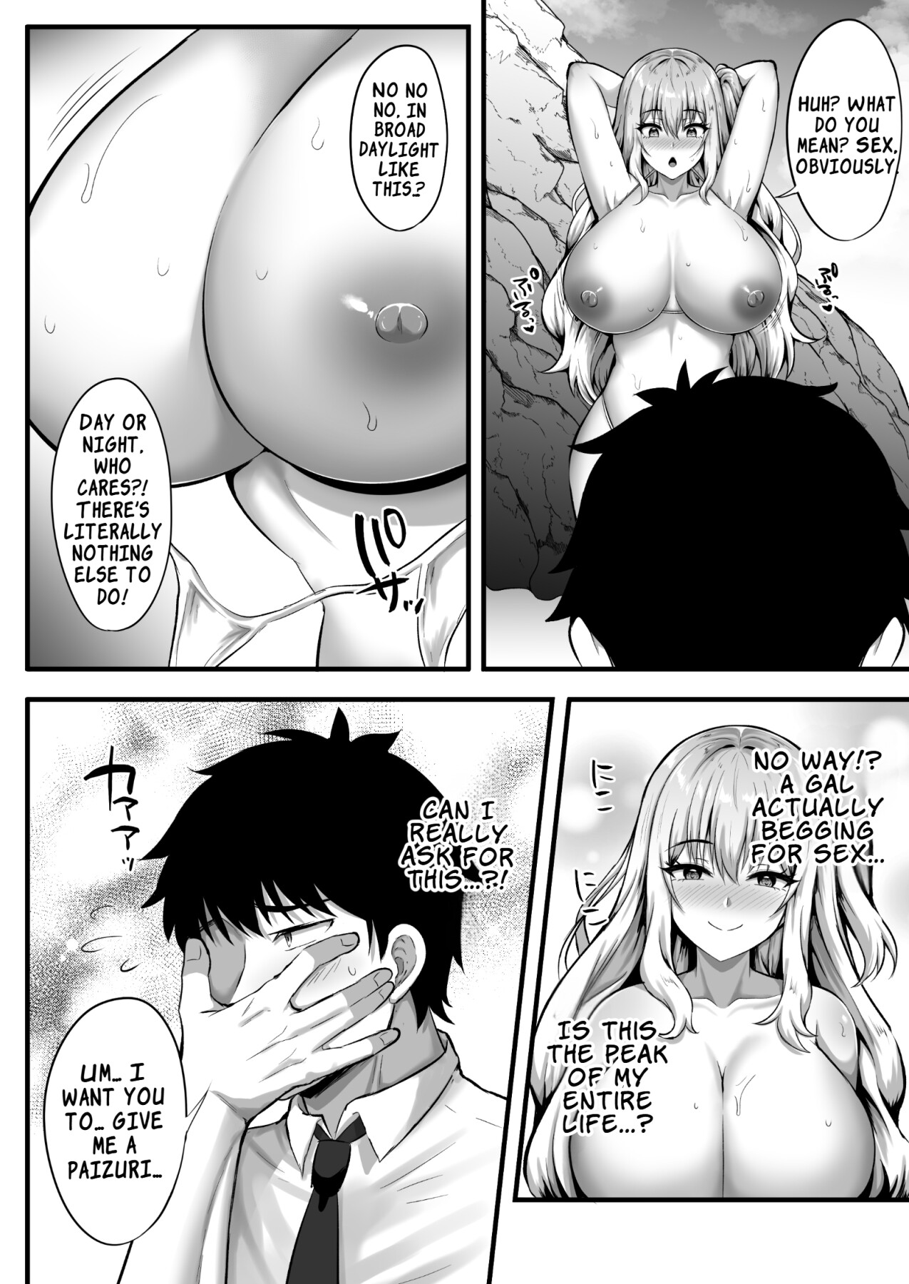 Hentai Manga Comic-The Gal and My Stranded Diary ~Our Lovey-Dovey Life Alone on a Desert Island~-Read-13